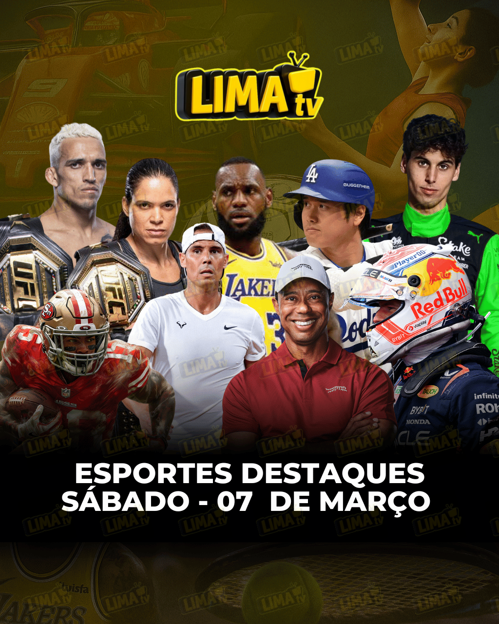 Evento ESPORTES hoje com horário e transmissão